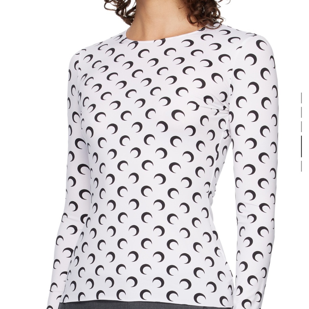 Marine Serre long sleeve shirt